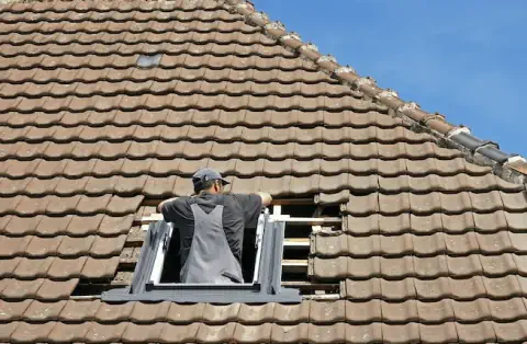 Pose de velux - Bords